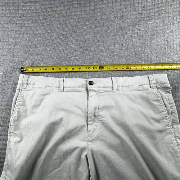 Duck Head Gold School Pant Men 42x32 Tan Chino Khaki Classic Fit Stretch - Picture 2 of 10